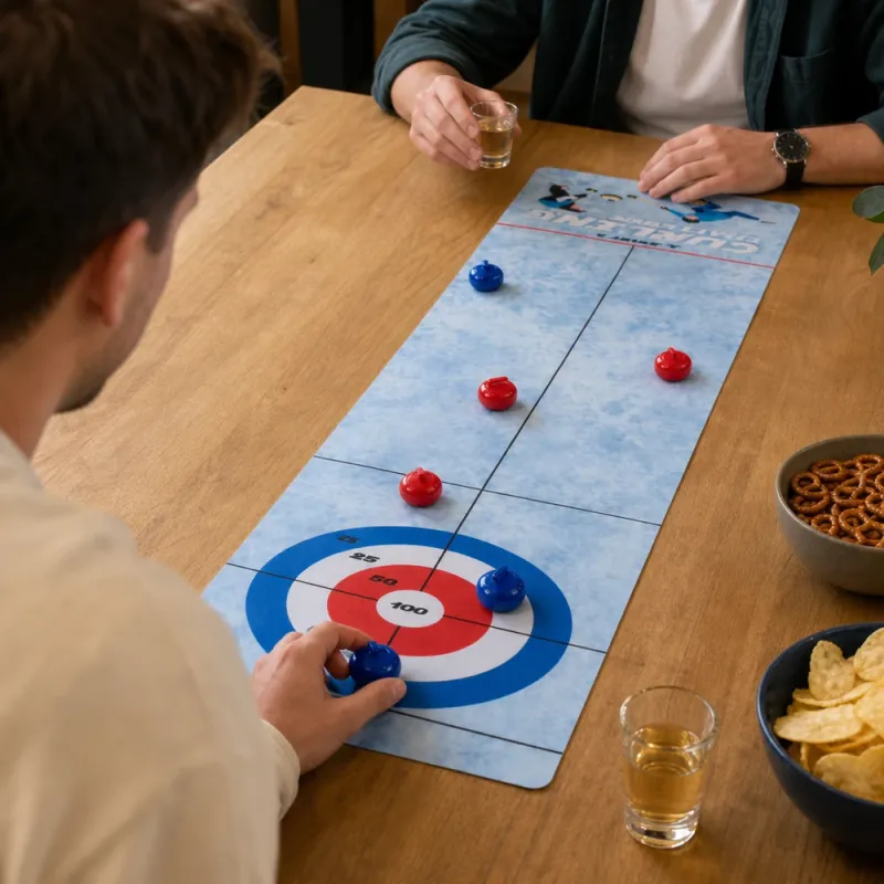 Bild 5 för Dryckesspel Curling 120x30cm