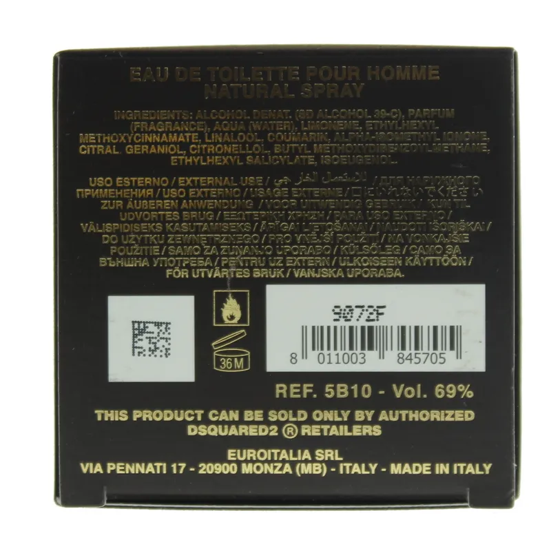 Bild 2 för Dsquared2 Wood Pour Homme edt 100ml