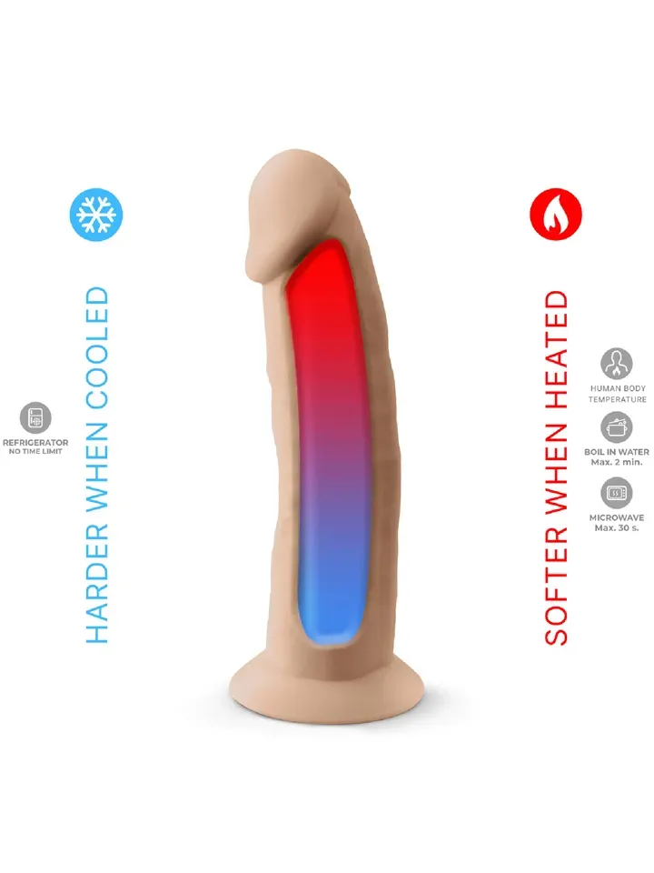 Bild 2 för Dual Density Dildo 19 cm
