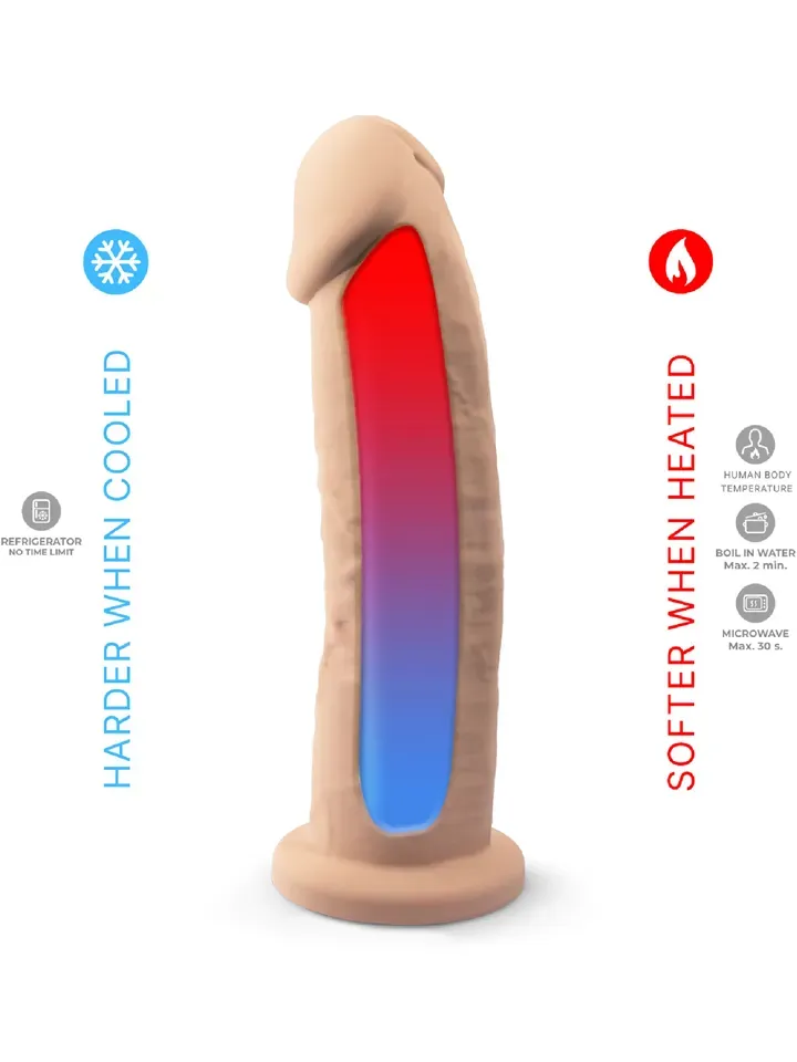 Bild 2 för Dual Density Dildo 23 cm