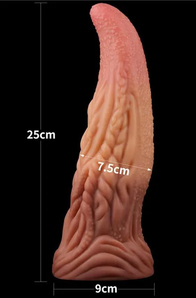 Bild 2 för Dual Layered Platinum Silicone Tongue 25 cm
