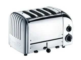 Produktfoto för Dualit Brödrost Classic 4-skivor Orginal Rostfritt