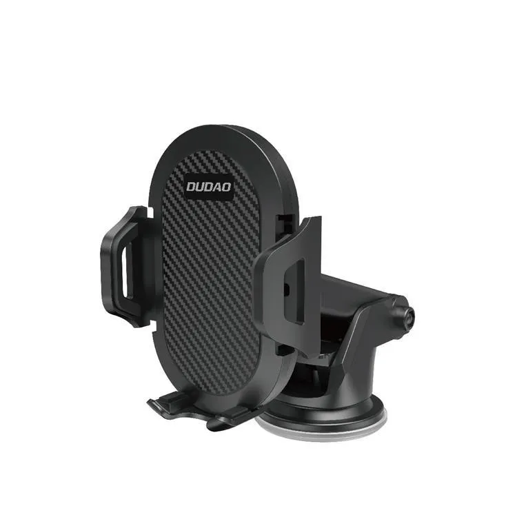 Alternativ bild 0 för Dudao F2S Upgrade sammenfoldelig sugekops telefonholder Sort