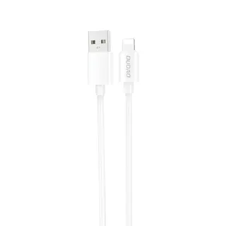 Produktfoto för Dudao USB-A till Lightning kabel 5A 1m L4SL - Vit