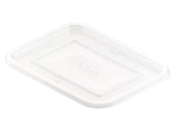 Alternativ bild 0 för Duni Matförvaringslock, Fixpack®, rektangulära, genomskinligt, 146 x 110 x 6 mm