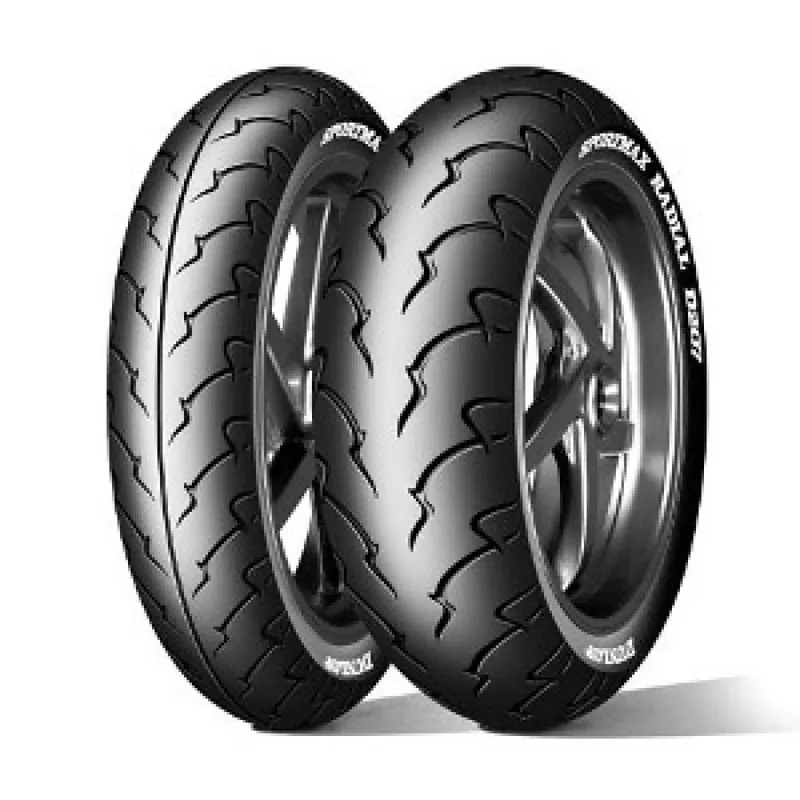 Bild 2 för Dunlop Sportmax D207 ( 180/55 ZR18 TL (74W) M/C, Bakhjul )