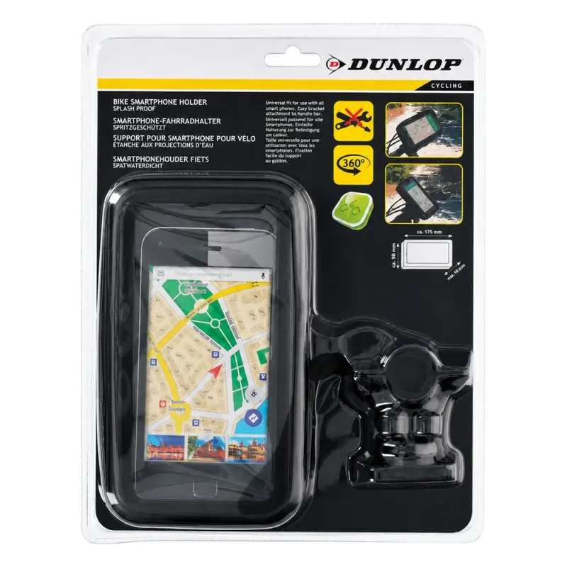Bild 1 för Dunlop - Universal cykelfäste för smartphones från 5,8" till 6,7"
