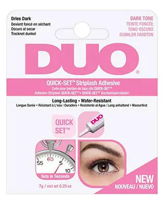 Produktfoto för Duo Quick-Set Striplash Adhesive Dark Tone 7 g