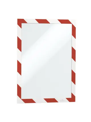 Produktfoto för Durable DURAFRAME SECURITY, A4, Röd, Stående / Liggande, 236 mm, 323 mm, 2 styck