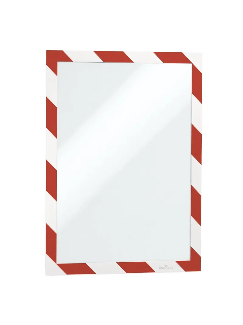 Alternativ bild 0 för Durable DURAFRAME SECURITY, A4, Röd, Stående / Liggande, 236 mm, 323 mm, 2 styck