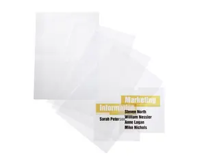 Produktfoto för Durable Instick Crystal Sign 148x105mm