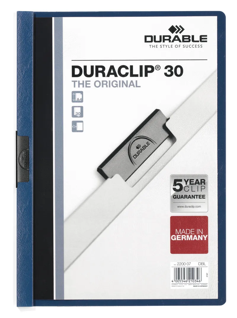 Alternativ bild 0 för Durable Klämmapp i metall från Duraclip