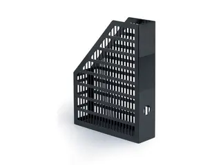 Produktfoto för Durable Tidskriftssamlare, A4, återvunnen plast, 63 x 305 x 235mm, svart