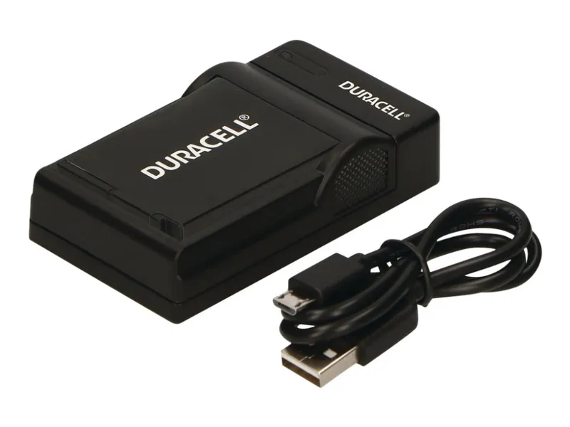 Alternativ bild 0 för Duracell DRN5923 Replacement Nikon EN-EL12 USB Charger - Batteriladdare - svart - för Nikon Coolpix A1000, A900, AW120, AW130, P340, S9600, S9900, W300  KeyMission 170, 360