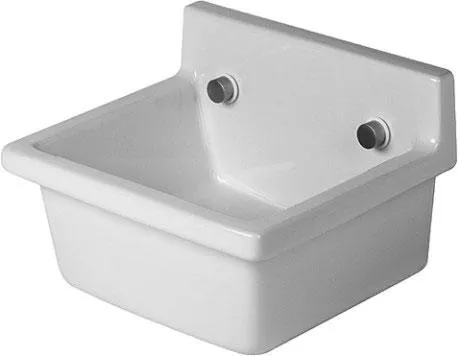 Alternativ bild 0 för Duravit 0313480000, Väggmonterat handfat, Keramiska, Vit, 480 mm
