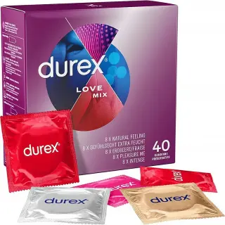 Produktfoto för Durex Love Mix 40-pack