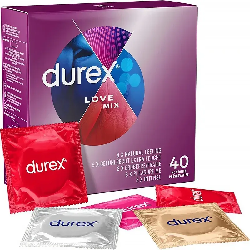 Bild 1 för Durex Love Mix 40-pack