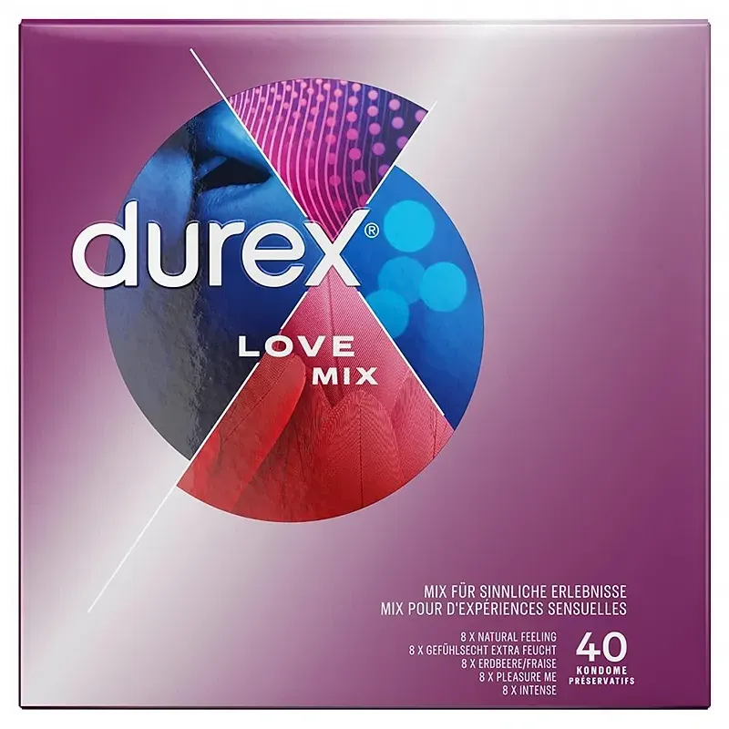 Bild 2 för Durex Love Mix 40-pack