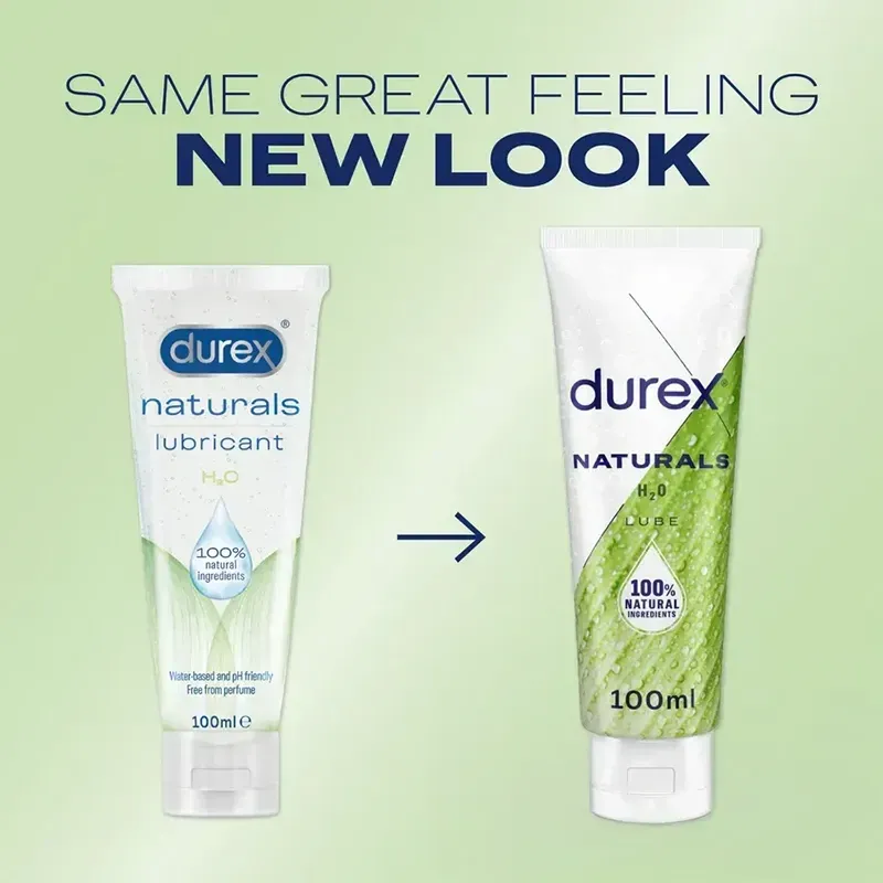 Bild 2 för Durex Naturals Glide med Prebiotika 100 ml