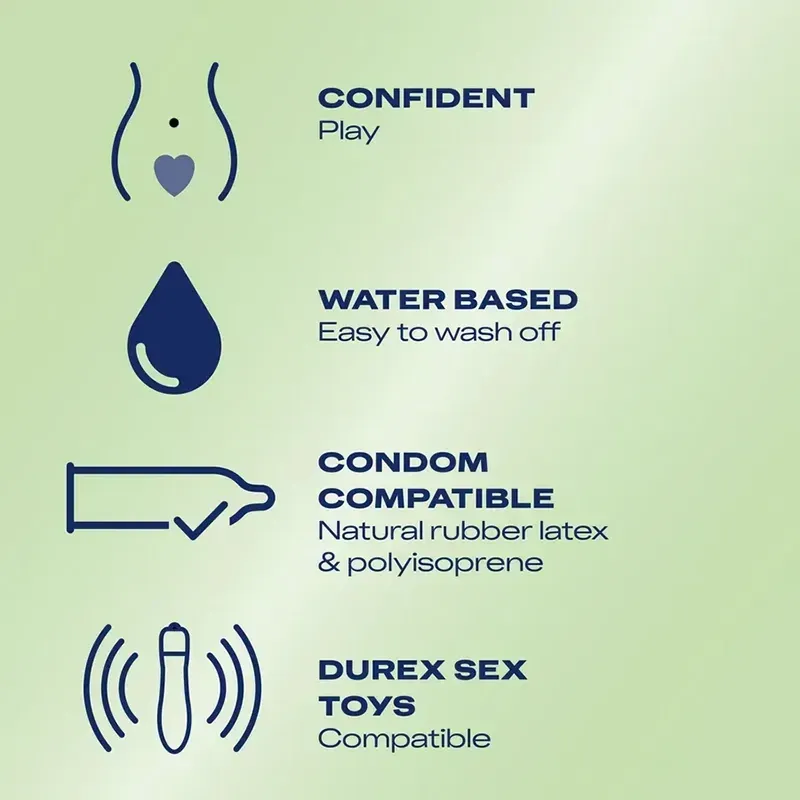 Bild 3 för Durex Naturals Glide med Prebiotika 100 ml