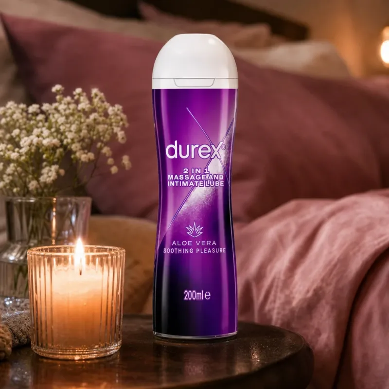 Bild 6 för Durex Play 2 in1 Massage & Glide 200 ml