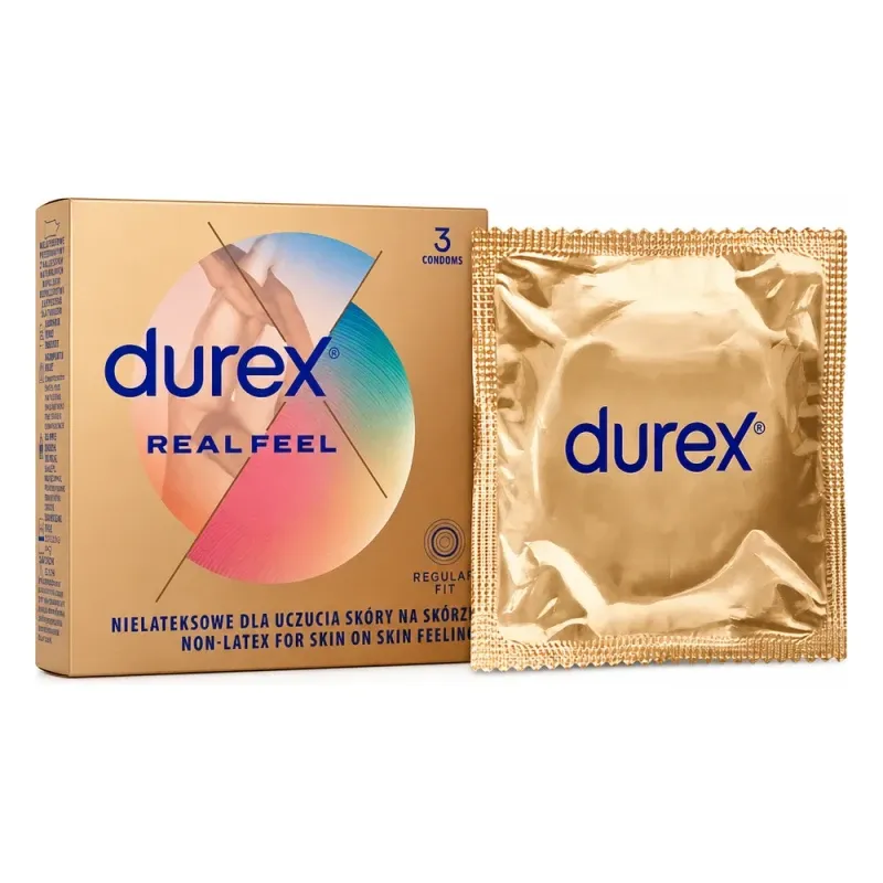 Alternativ bild 0 för Durex Real Feel 3-pack