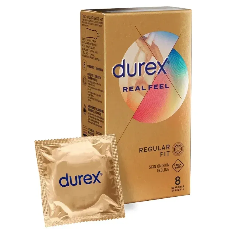 Bild 2 för Durex Real Feel kondom 8 st