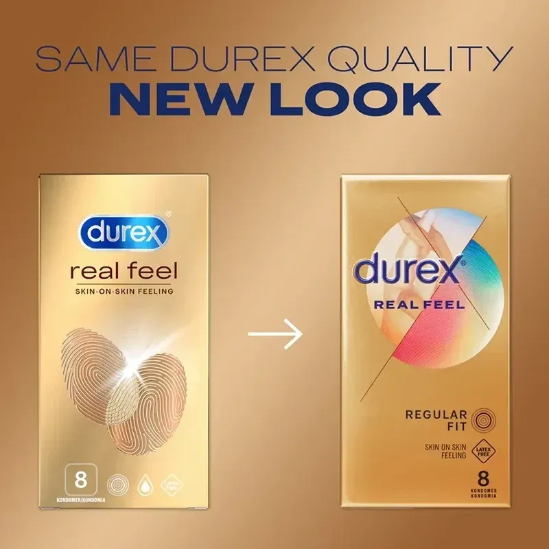 Bild 4 för Durex Real Feel kondom 8 st