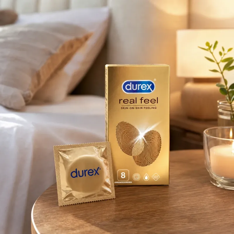 Bild 5 för Durex Real Feel kondom 8 st