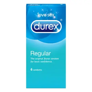Produktfoto för Durex Regular Classic Kondomer 6 st