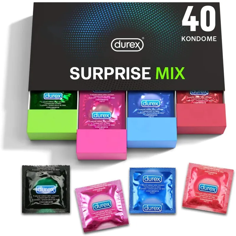 Bild 2 för Durex Surprise Me Deluxe 40 st