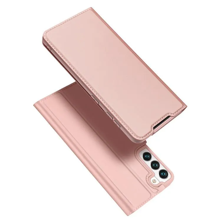 Alternativ bild 0 för Dux Ducis Dux Ducis Skin Pro hölsterfodral med vikbart fodral Samsung Galaxy S22+ (S22 Plus) rosa