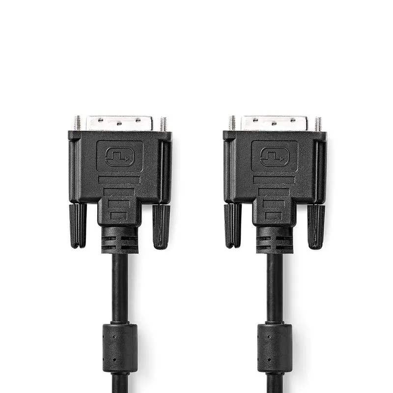 Bild 1 för DVI-kabel, DVI-D 24+1-Pin Hane till DVI-D 24+1-Pin Hane, 2560x1600, 10m
