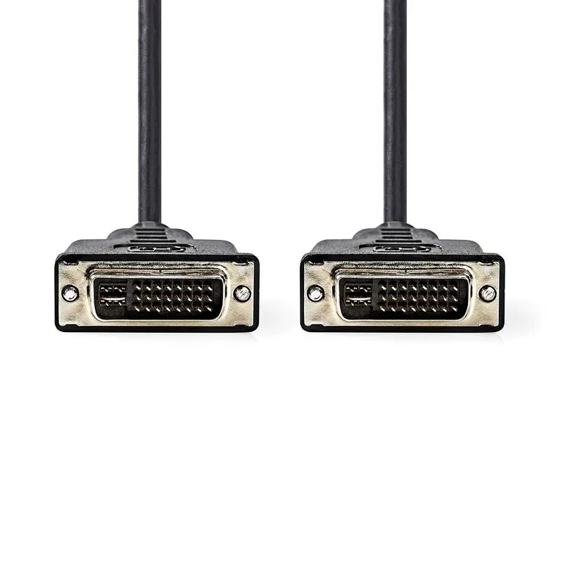 Bild 2 för DVI-kabel, DVI-I 24+5-Pin Hane till DVI-I 24+5-Pin Hane, 2560x1600, 2m