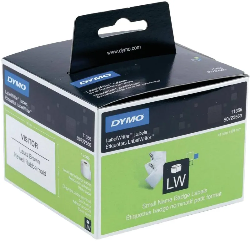 Bild 2 för Dymo Etikett S0722560 89x41mm