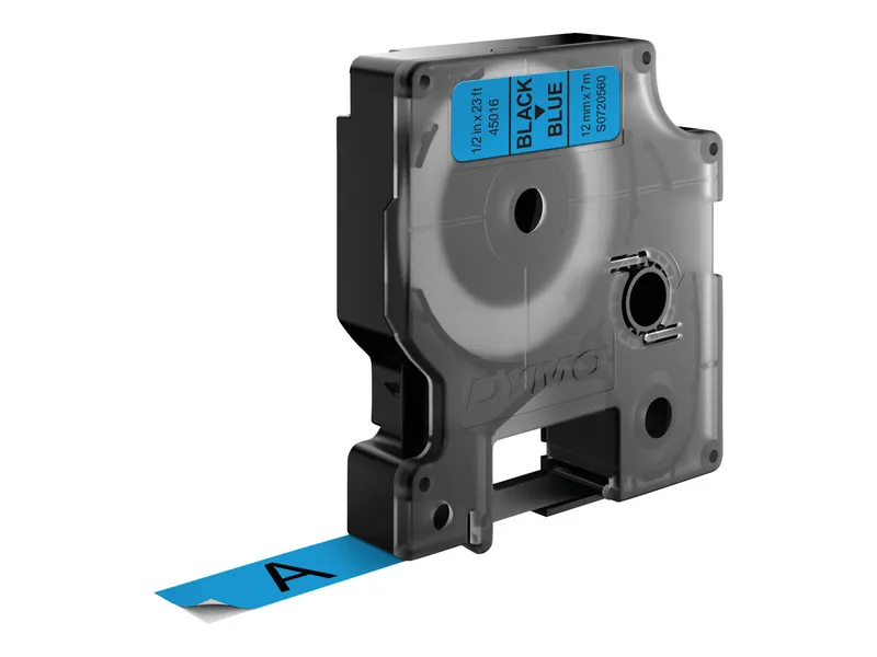 Alternativ bild 0 för Dymo Tape D1 12mm svart på blå
