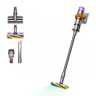 Produktfoto för Dyson V15 Detect Absolute - Dammsugare - skaft/handhållen (2-i-1) - utan påse - sladdlös - gul/nickel laddare medföljer