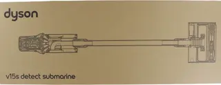 Produktfoto för Dyson V15s Detect Submarine - Dammsugare - skaft/handhållen (2-i-1) - utan påse - sladdlös laddare medföljer