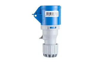 Produktfoto för E-line förlängningssladd CEE blå - 230V/16A, 3 pol. 6h, IP44