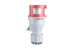 Produktfoto för E-line stikprop CEE rød - 400V/16A, 5 pol. 6h, IP44