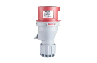 Produktfoto för E-line stikprop CEE rød - 400V/16A, 5 pol. 6h, IP44