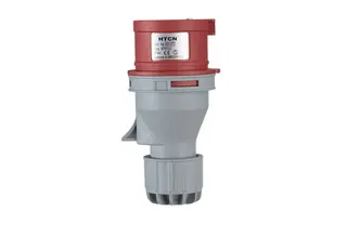Produktfoto för E-line stikprop CEE rød - 400V/16A, 5 pol. m/fasevender, 6h, IP44