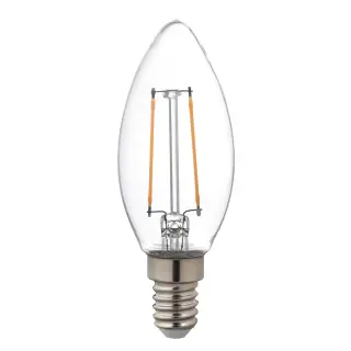 Produktfoto för E14 Kronlampa LED 2,5W 2700K 250 lumen