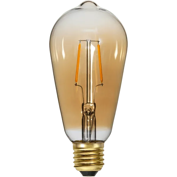 Bild 2 för E27 Decoration LED unitherm 0,8W (Transparent)