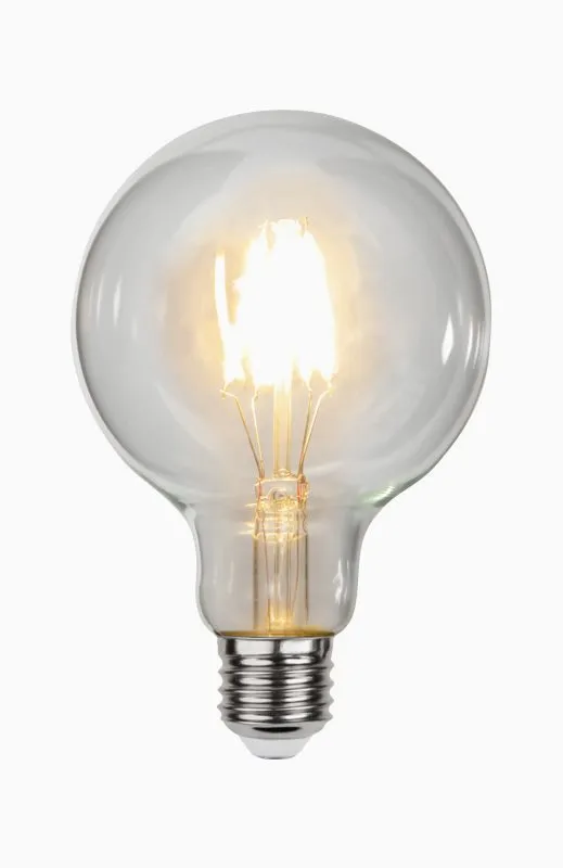 Alternativ bild 0 för E27 Lampa LED G95 4,7W /(40W) 2700K