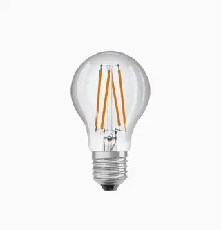 Produktfoto för E27 LED Sensorlampa Dagsljus 4,9W/827 470 lumen klar