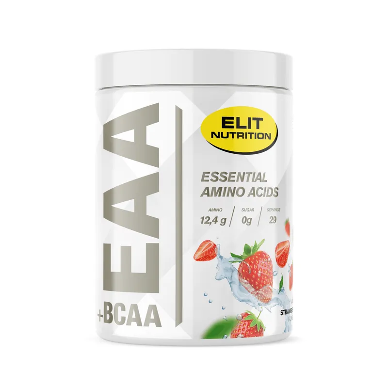 Bild 2 för EAA + BCAA, 400 g, Strawberry