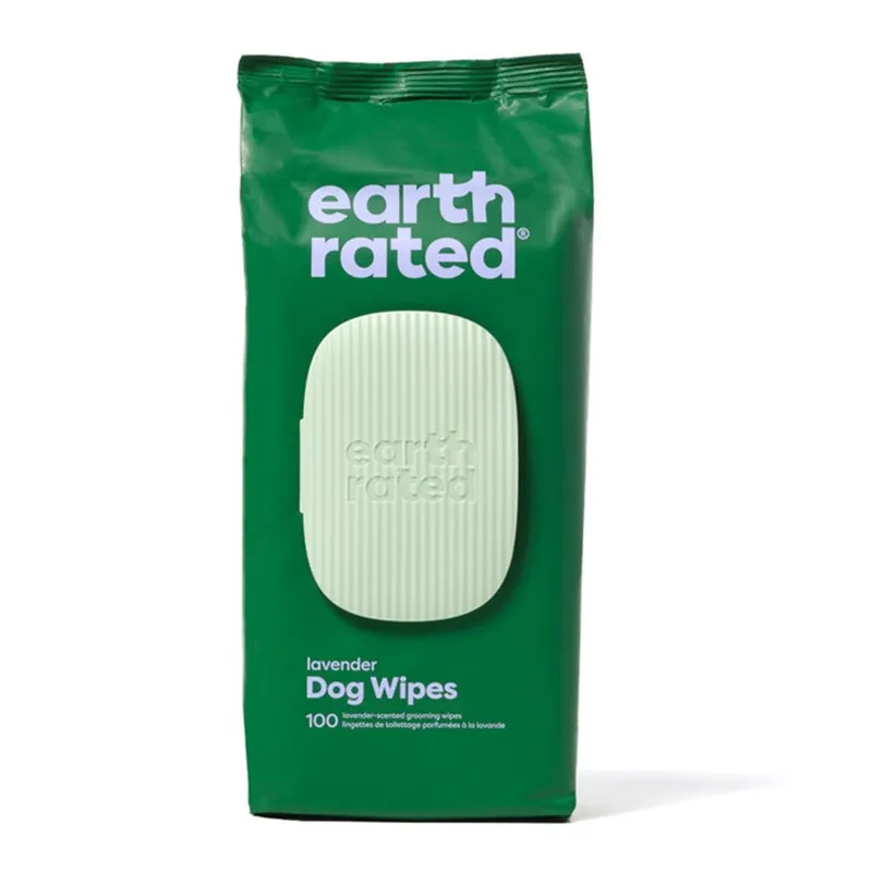 Bild 2 för Earth Rated Komposterbara Våtservetter Lavendel 100-pack