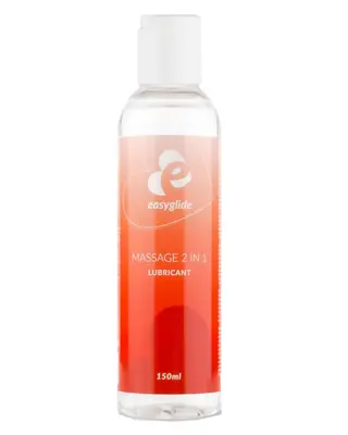 Produktfoto för EasyGlide 2 in 1 Water-Based Massage Lubricant 150 ml