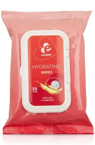 Produktfoto för EasyGlide Hydrating Wipes with Lubricant and Oils